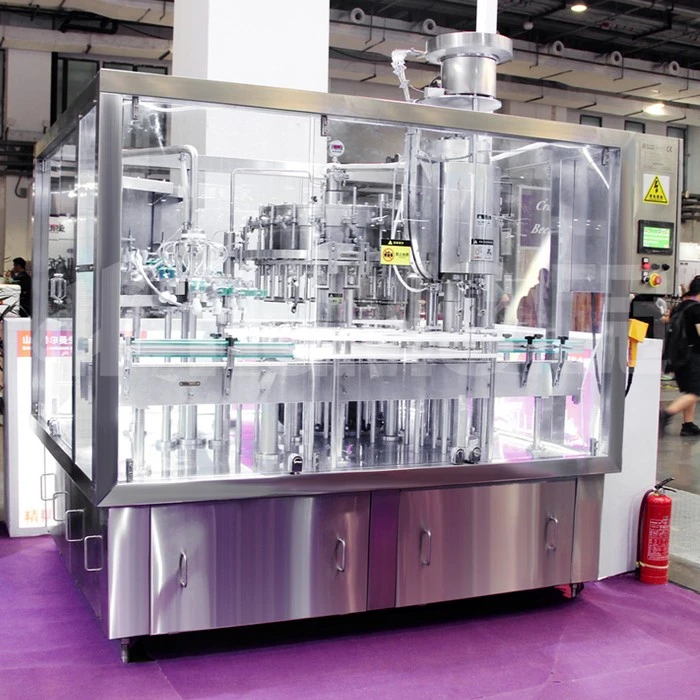 3 in 1 Automatic Glass Bottle Beer Making Machine Filling Line 3 in 1 Automatic Glass Bottle Beer Making Machine Filling Line