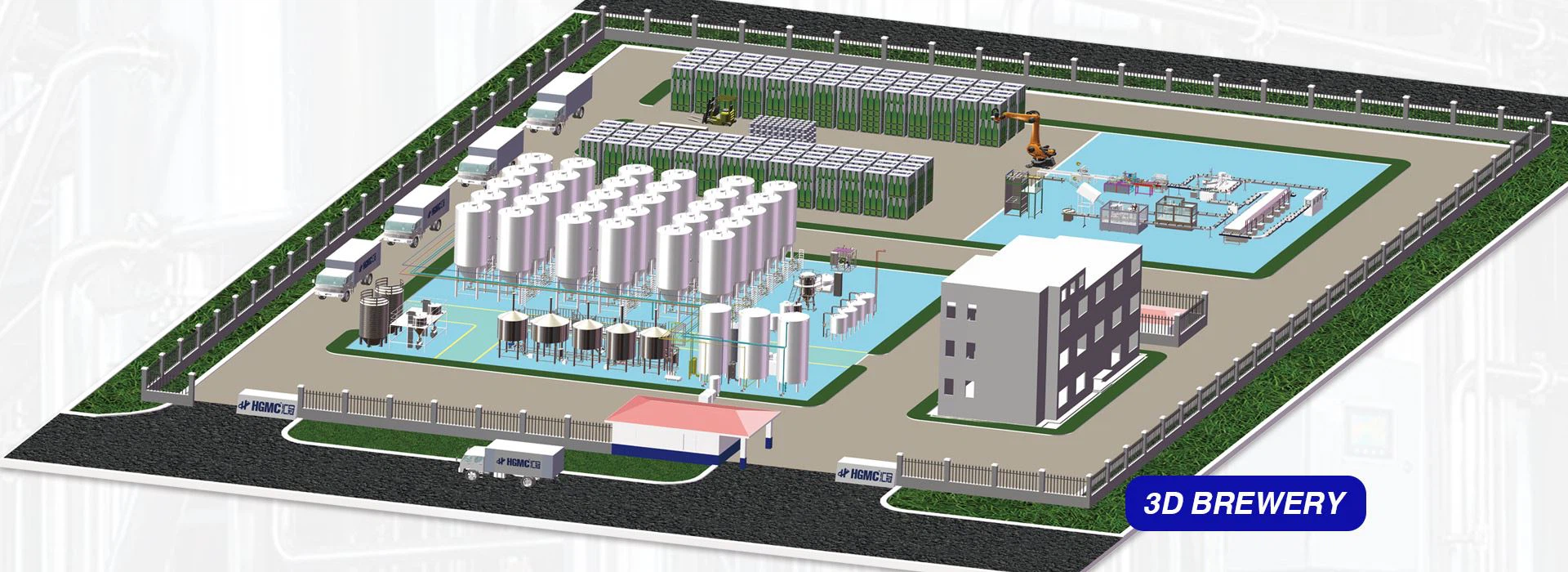 large brewery 3D